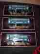 10-8503a Mth B C Two Tone Blue O Gauge 607 608 Passenger Cars Jj