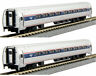 106-8002 Kato Scale Amtrak Amfleet Phase Vi Car Set