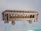 X5782 1086 Ideal Vintage Cast Iron Nychrr Pullman Floor Toy Prewar