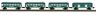 11-80040 Lionel Mth Tinplate Gauge Series Blue Comet Brass Set