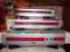 16058 Lionel O Gauge Lot Of 3 Santa Fe Rr Sl Passenger Cars