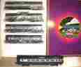 20-6008 Mth Premier B O Cincinnatian Aluminum Streamline Passenger Car Set