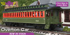 20-62059 Mth Woodsided Passenger Car Set New Jersey Central Premier