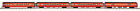 20-64010 Mth Southern Pacific Streamlined Passenger Set Smooth Sided