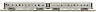 20-64039 Mth Santa Fe Streamlined Passenger Set Ribbed Si 0658081412504