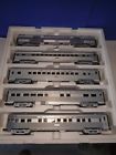 20-65087 Mth Premier Santa Fe Car Streamline Passenger Set Original Box