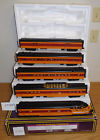 20-65112 Mth Milwaukee Road Streamlined Passenger Car Set Scale Train