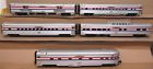 20-6548 Mth Premier Amtrak Scale Ribbed Abs Passenger Set Used