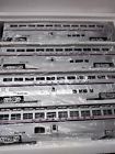 20-6556 Mth Amtrak Superliner Stripe Revised Ed Car Set New Old
