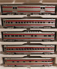 20-6570 Mth Premier Santa Fe Car Passenger Set Abs Ribbed Side