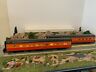 20-66082 Mth Premier Streamlined Sleeper Diner Passenger Set New