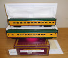 20-66110 Mth Illinois Central Coach Diner Scale Passenger Train Car Set