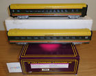 20-6615 Mth Seaboard Sleeper Diner Scale Passenger Train Car Set