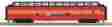 20-67217 Mth 70 Abs Full Length Vista Dome Passenger Car Southern Pacific