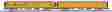 20-69246 Mth Union Pacific 2-car 70 Abs Baggage Coach Passenger Set Smooth 658081355054