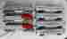 2234w Lionel Postwar 2353 Santa Fe 2343 F-3 A B Passenger Car Set