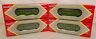 2400-2401-2402-2403 2400--2401--2402-2403 Williams Luxury Lines Green Gray Passenger