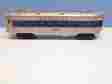 2416 Lionel Postwar Santa Fe Blue Stripe Illuminated Observation Car