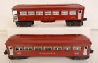 2442-2443 Lionel Postwar Illuminated Brown Gray Passenger Orig