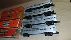 2531-2532-2533-2534 Aluminum Passenger Boxes Lionel Original Cars