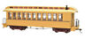 26204 Bachmann Unlettered Buff And Tan Coach Observation Car 022899262048
