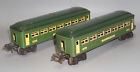 2640-2640 Lionel Prewar Green Lighted Passenger Cars