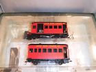 28463 Spectrum Little River Logging Rail Bus Trailer Red 022899283647