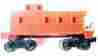 2x3-1 Caboose Unknown 0 Guage Unmarked Train 6-1 2x 4 Inch No Markings