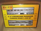 30-6138 Mth Rail King Reading Rdg Combine Diner Set Nib