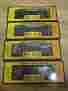30-6404 Mth Rail King Texas Overton Coach Car Set Of 4 B C D E Mint Illuminated