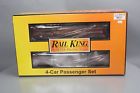 30-67236 Mth Gulf Mobile Ohio Streamlined Passenger Set Nib 30-67236 Mth Gulf Mobile Ohio Streamlined Passenger Set Nib