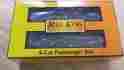 30-6730 Rail King Set Of Four 0-27 Scale Canadian Pacific 60 Streamlined Passenger 30-6730 Rail King Set Of Four 0-27 Scale Canadian Pacific 60 Streamlined Passenger
