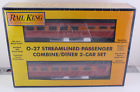 30-6734 Mth Rail King Combine Diner Set Southern Pacific