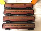 30-67352 Mth Pennsylvania Railroad Streamlined Car Set Lights