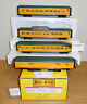 30-67434 Mth Illinois Central Streamlined Passenger Car Set Train Gauge