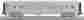 30-67833 Mth O Santa Fe 60 Streamlined Abs Coach Car 658081364322