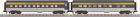 30-67896 Mth Chesapeake Ohio Streamline Car Set Railking Gauge Rail