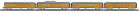 30-68023 Mth Union Pacific Streamlined Passenger Set