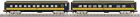 30-68083 Mth Alaska Car Streamlined Sleeper Diner Set Railking Ga Rail