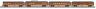 30-68090 Mth Pennsylvania Streamlined Passenger Set Of