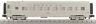 30-68214 Mth Santa Fe Car Coach Plated Railking Ga Rail Rd