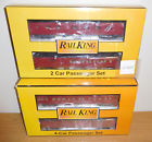 30-69127 30-69128 Mth Lehigh Valley Madison Passenger Car Set Train Gauge