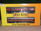30-6922 Mth Rail King Chicago Alton Limited Car Passenger Set Madison