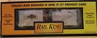 30-74488 Rail King Mth Club Century Box Car New 658081252018