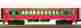 33-6265c Mth Christmas O-27 Coach Blitzen