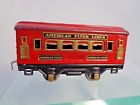 X6481 3541 American Flyer Pullman Wide Body Car Tt Red Prewar