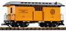 38603 Piko Denver Rio Grande Western Wood Baggage Car 015615386032