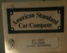 3997 American Standard Car Company Kit Pullman Dbl Bedroom Scale