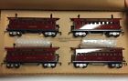 5193 4-piece Marx O Gauge Canadian Pacific Tin Passenger Car Set