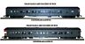 49764-49766 Ihc Ho Scale Undecorated Series Passenger Set In 051108497643